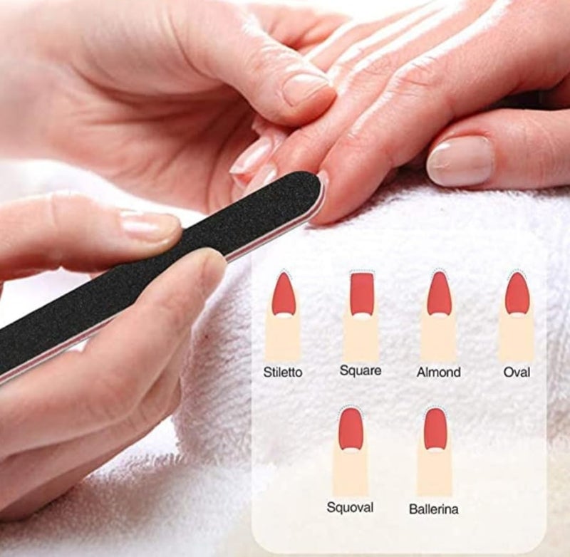 Feelhigh Nail Extention kit 500 Nails1 Tip box1 Nail buffer 5g extra strong glue tip Cutternailextkit - Image 5