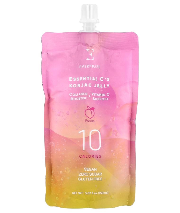 Essential C's Konjac Jelly Peach 5.07 fl oz (150 ml)