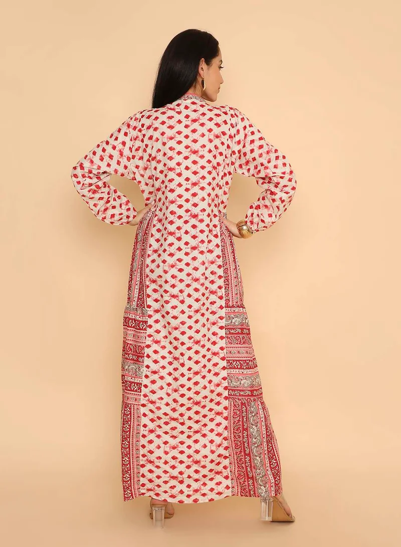 HANA & SARA Trendy long arabic jalabiya dress for women