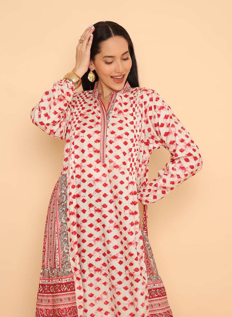 HANA & SARA Trendy long arabic jalabiya dress for women - Image 3