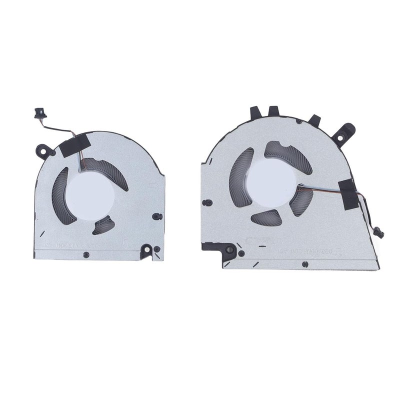 Sanpyl Laptop Cooling Fan for Dell Inspiron Vostro 15 7510 16 7610 Laptop, CPU GPU Cooling Fan, 4 Pin Power Connector Notebook Internal Cooling Fan (CPU GPU) - Image 1