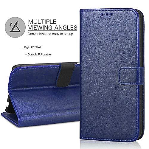 SHINESTAR Realme C73 5G / Realme C75 5G Flip Back Cover | PU Leather Flip Cover Wallet Case with TPU Silicone Case Back Cover for Realme C73 5G / Realme C75 5G - Ultimate Blue - Image 5