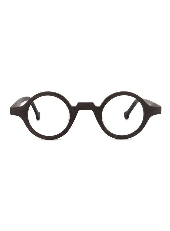 Zeelool Unisex Acetate Vintage Small Round Eyeglasses Frame Arale FA0176-03 (Burnt Umber) - Image 1