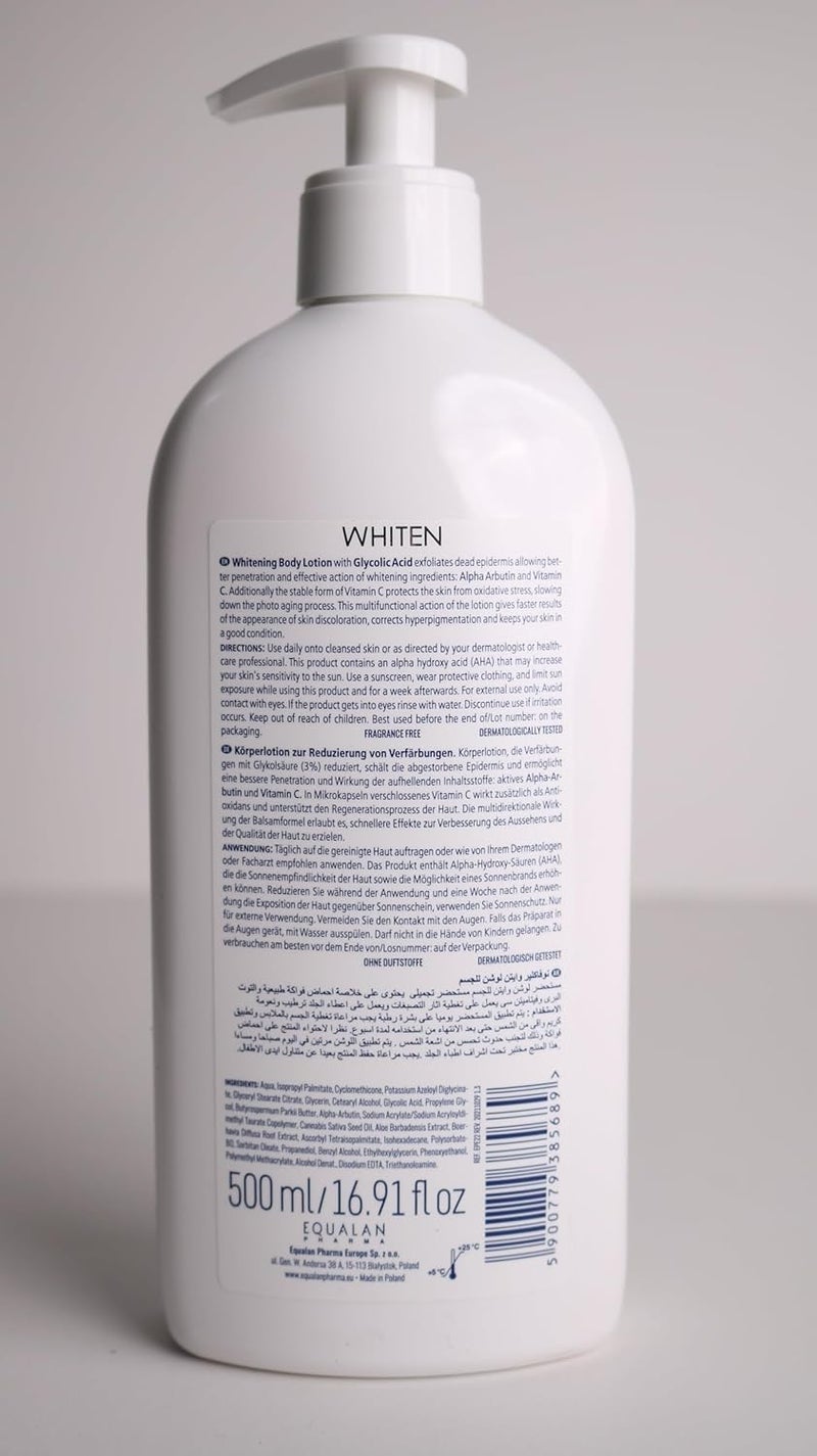 novaclear لوشن الجسم نوفاكلير وايتن وايتنينغ 500 مل - Image 2