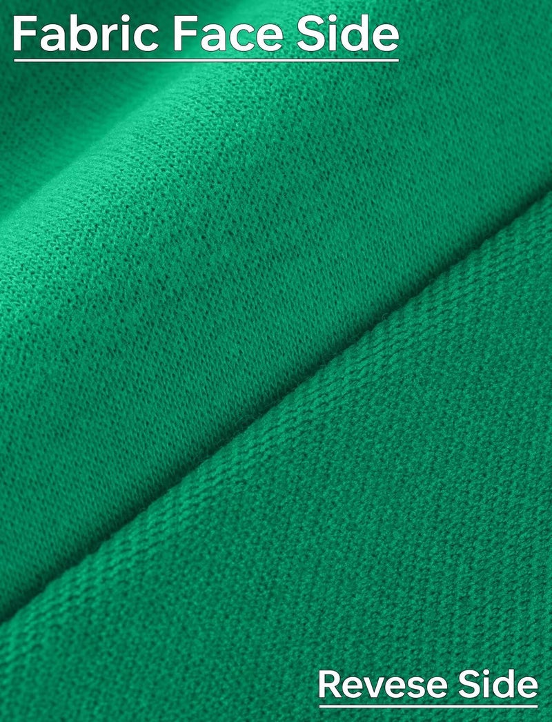Zengjo Mens Plain T Shirts Soft Tri-Blend(Kelly Green,M) - Image 5