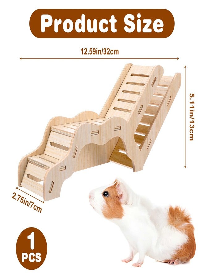 DOPENSPI Versatile Hamster Hideout and Exploration Tunnel, Snap-Together Wooden Hamsters Tunnel Burrow with Panoramic Window Hamster Explorer for Gerbils Hamsters Small Pets Chew-Safe - Image 4