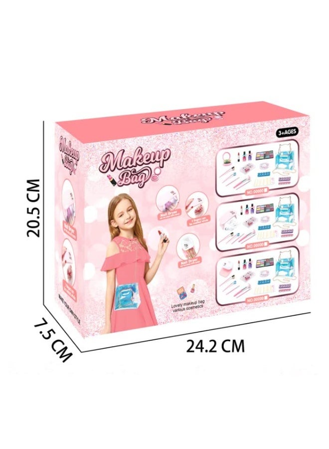 Rally Girls' Makeup Kit Set: A complete makeup bag containing child-safe cosmetics. The perfect gift for girls, 20 pieces. - Image 3