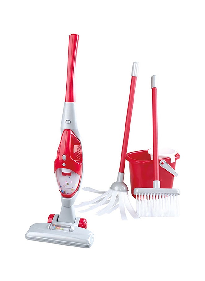 PLAYGO Cleaning Combo Battery Operated – 6-Piece Kids Cleaning Set | Includes Vacuum, Broom, Mop & Bucket  - Image 2