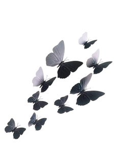 Xtore ® Home Decor Plastic 3D Build Butterfly with Sticking Pad (Shaded Black, Standard) -Set of 12 Pieces - pzsku/ZFC1189355066CDBE1919Z/45/_/1740118538/bffa587b-c620-4add-b1f9-aea3a3ba14b3