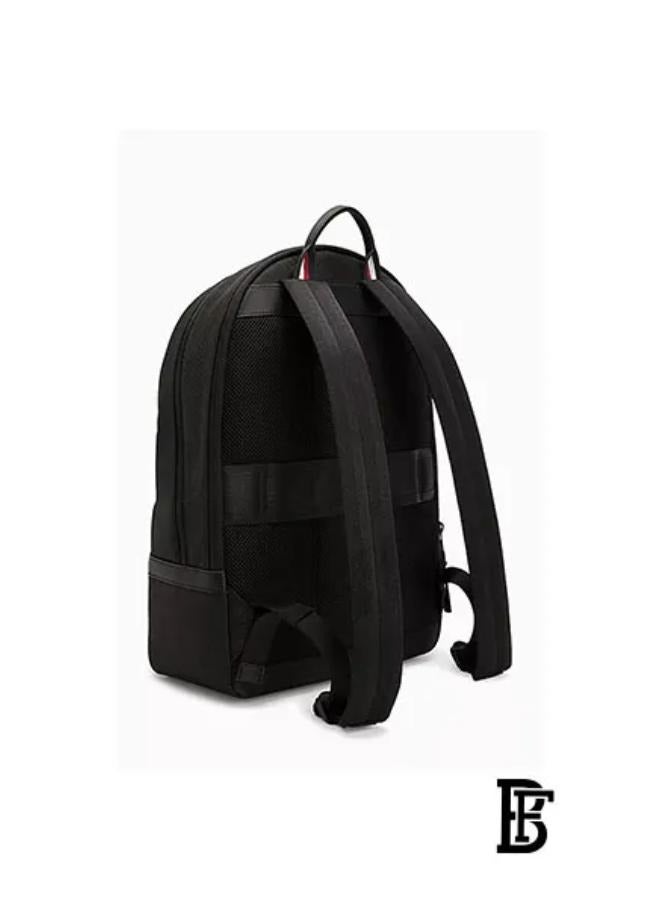 Tommy Hilfiger Plus Tommy Hilfiger Men’s Essential Backpack, Black menbag011  - Image 4