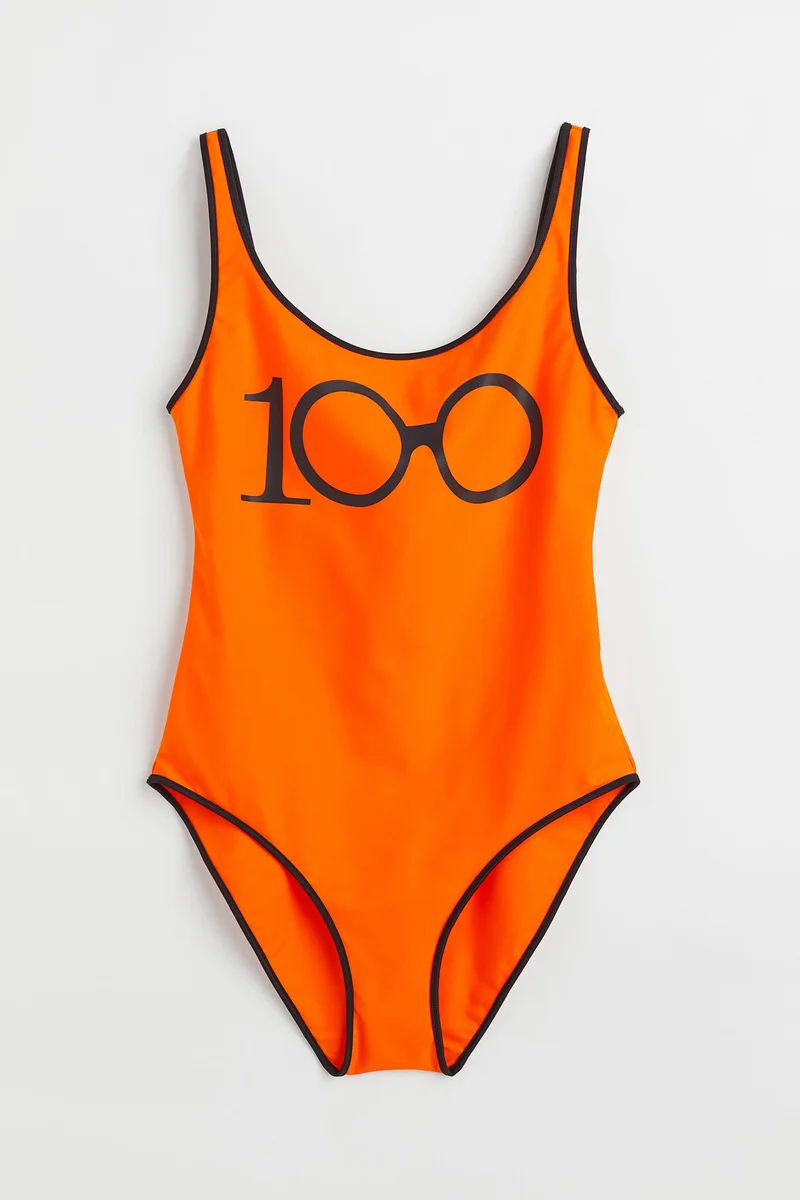 H&M Printed swimsuit
