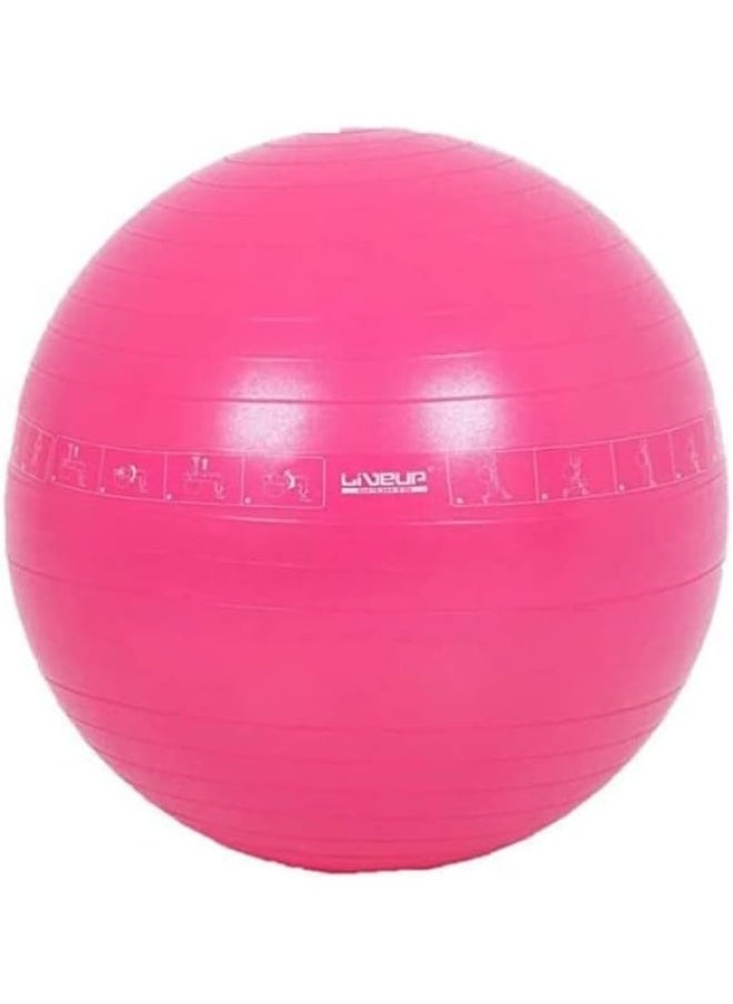 Mesuca Mesuca MBD21311 Yoga Ball, 65 cm Size, Pink 