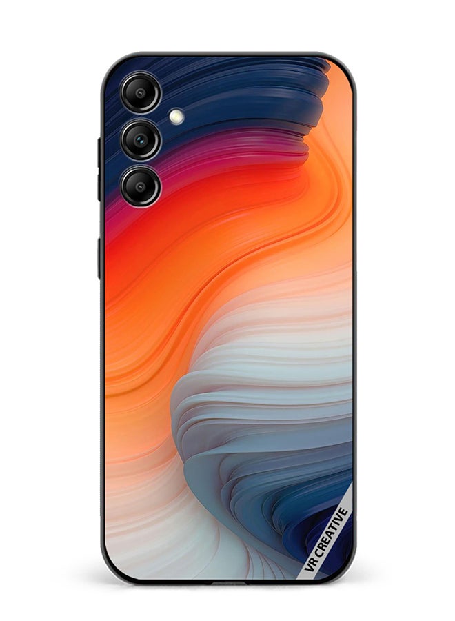 VR CREATIVE Protective Case Cover For Samsung Galaxy A55 Layers Design Multicolour - Image 1