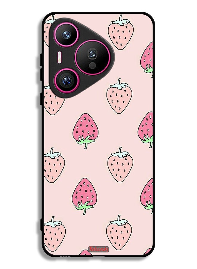 Tolwak Huawei Pura 70 Protective Case Cover Strawberry Icon - Image 1
