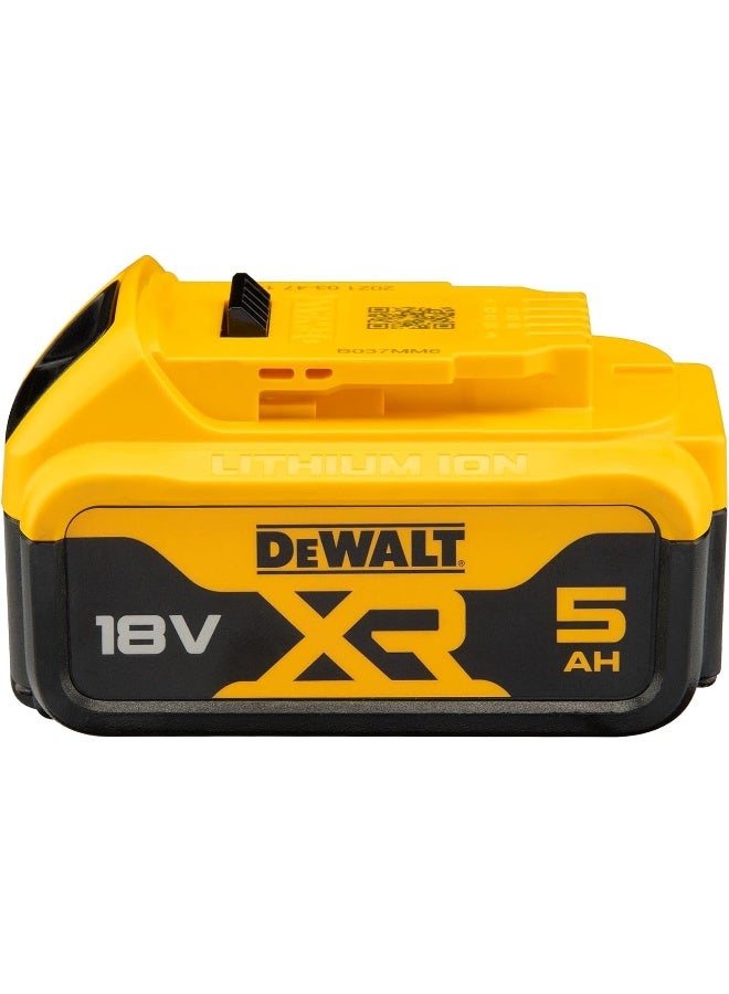 DEWALT Dcb184-18V 5Ah Xr Li-Ion Battery Pack  Black  Yellow - Image 3