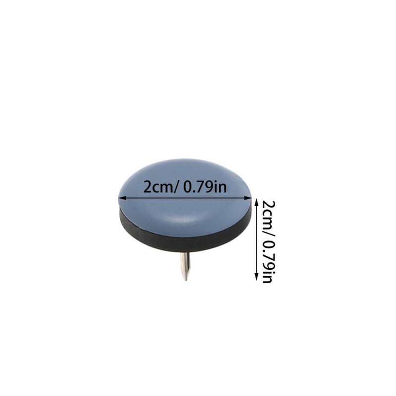 10Pcs 19mm Round Furniture Leg Pads Anti Slip Floor Protectors For Cabinet Table Chair Sofa - Image 3