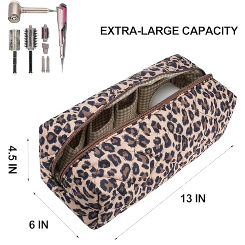 idoltimes Hair Tools Travel Bag, Quilted Hair Tools Organizer Compatible with Dyson Airwrap Styler - Image 3