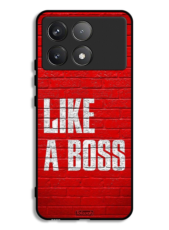 Tolwak Xiaomi Poco F6 Pro Protective Case Cover Like A Boss - Image 1