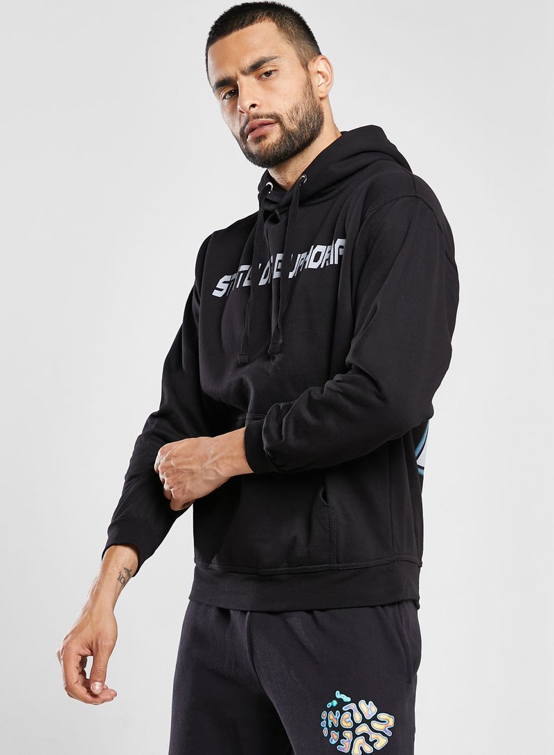 Blood Brother Never Alone Brain Hoodie - Image 1