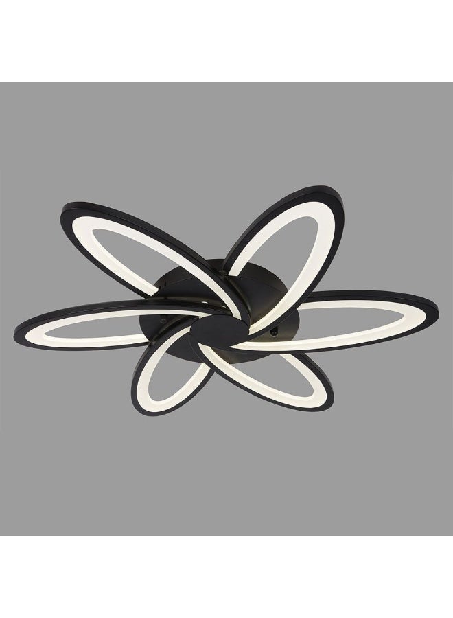 DANUBE HOME Ayrum Flushmounts Iron+Acrylic 71Cm Led Black - Image 2