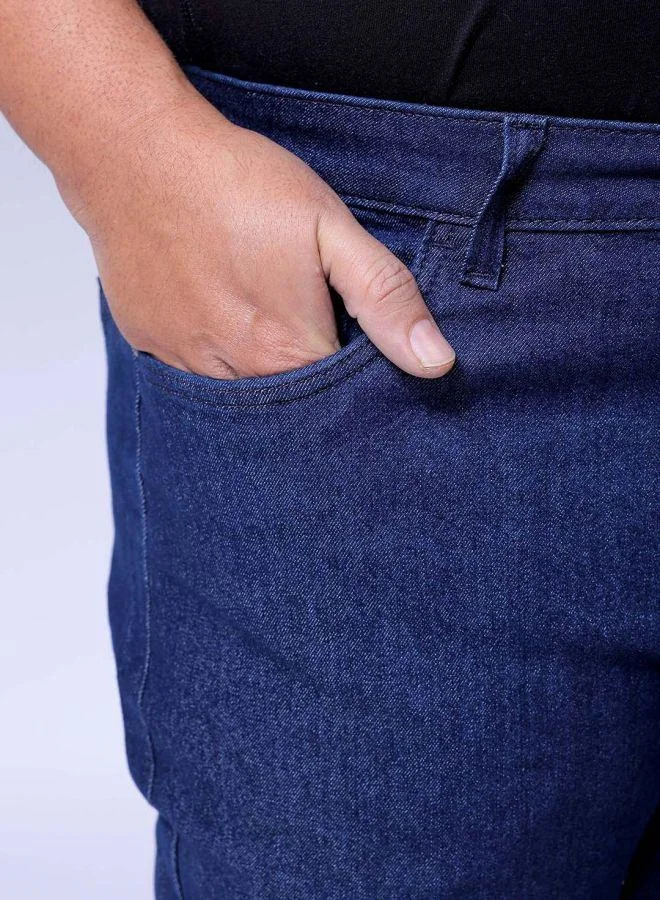 HARDSODA  Men Plus Size Bootcut Solid Mid-Rise Stretchable Jeans for Men | Best Price UAE