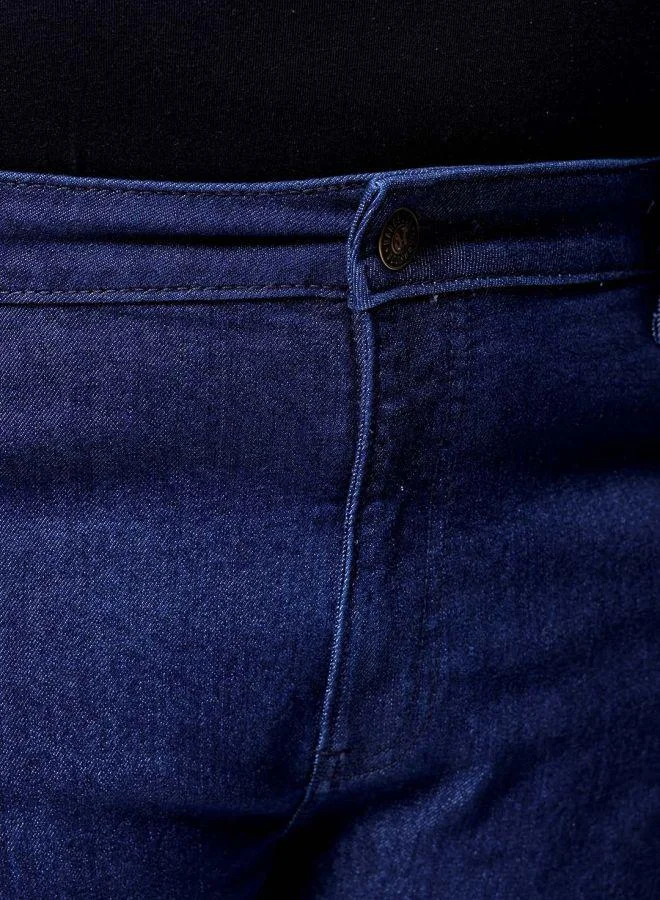 HARDSODA  Men Plus Size Bootcut Solid Mid-Rise Stretchable Jeans for Men | Best Price UAE