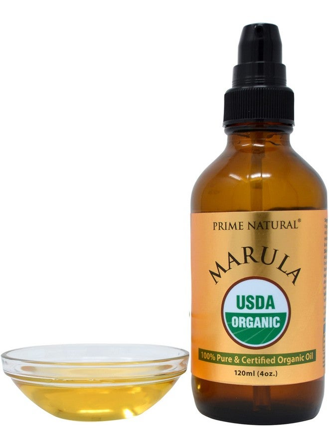 Prime Natural Organic Marula Oil 4Oz/120Ml Usda Certified Cold Pressed Unrefined Virgin 100% Pure Natural Vegan Best For Face Body Hair Nails Skin Care - Image 5