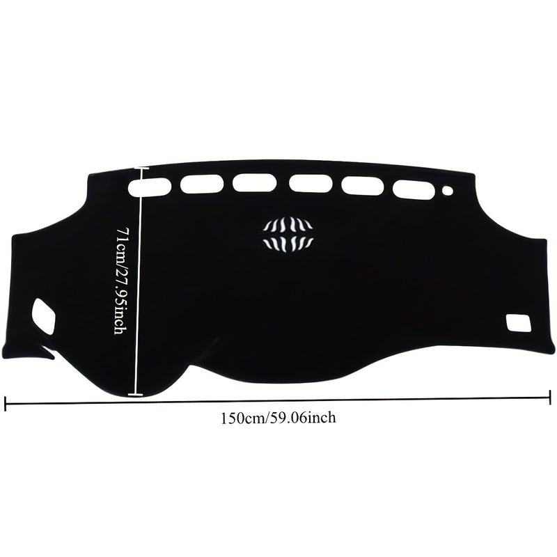 Dashboard Cover Dash Mat For Alphard Vellfire 2008 2009 2010 2011 2012 2013 2014 2015 2016 Sun Shade Protector Carpet Anti Glare Black Left Hand Drive - Image 2