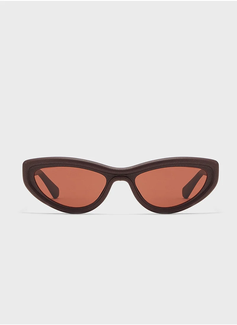 Calvin Klein Jeans Cat Eye Sunglasses