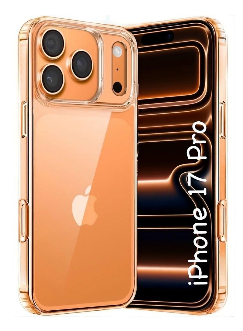 iPhone 17 Pro Case Crystal Clear Anti-Yellow Cover For iPhone 17 Pro Anti-Scratch Drop Protection Slim Transparent Case for iPhone 17 Pro 6.3 inch - Image 1
