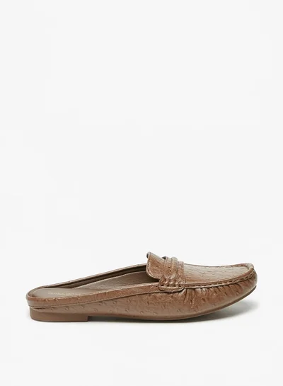فلورا بيلا من شو إكسبرس Women's Textured Slip-On Mules