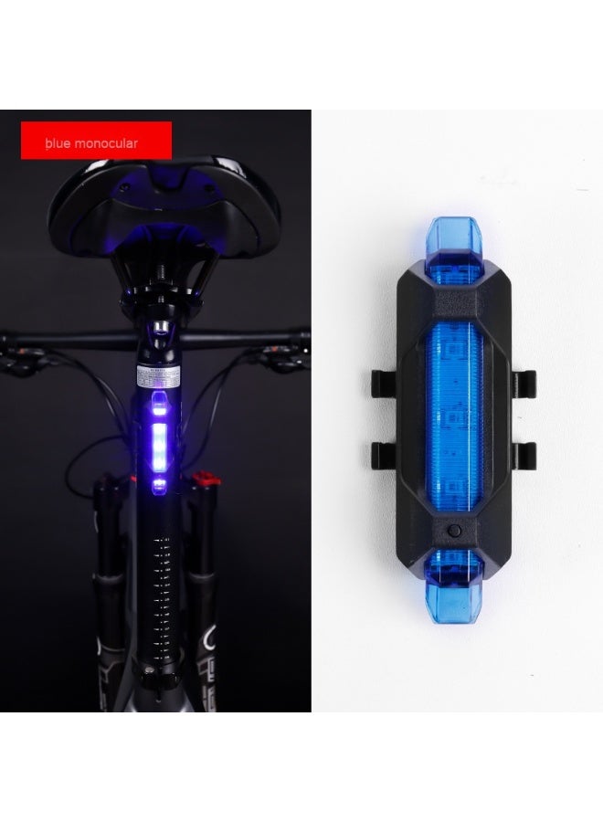 نيبمينينت مصباح إنذار LED قابل للشحن عبر USB - ضوء خلفي للدراجات لمغامرات الليل