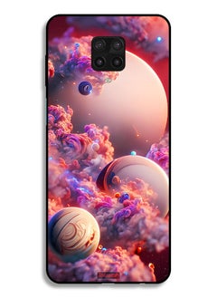 Tolwak Xiaomi Redmi Note 9 Pro Protective Case Cover Clouds Abstract Art  - Image 2