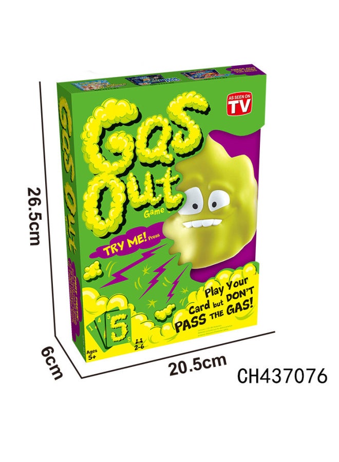 Fart Card Card Gas Out Game Desktop Prank Game Party Parent-child Interactive Toy-Color:Fart Cloud Toys  - Image 3