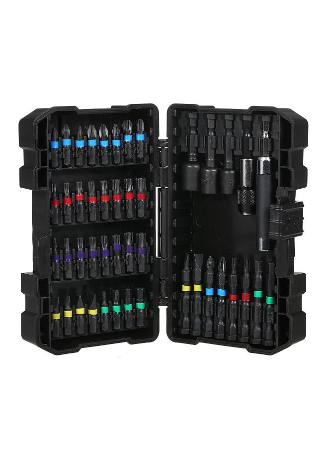 Generic 45PCS Drill Bit Set Screwdriver Bit Set Impact Driver Bit Set for Wood, Metal, Steel and Security Screwdriver Bits for Power Tool with Case  - Image 2