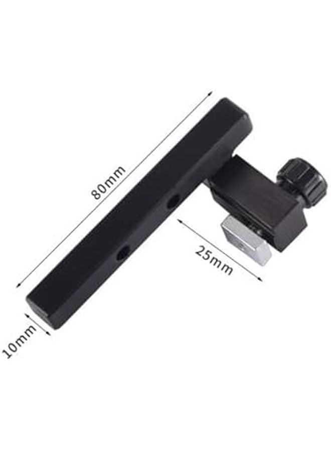 مقياس زاوية منشار طاولة النجارة مع مسطرة زاوية قابلة للتعديل ودليل سكة من الألومنيوم لقطع دقيق اللون D - Image 4