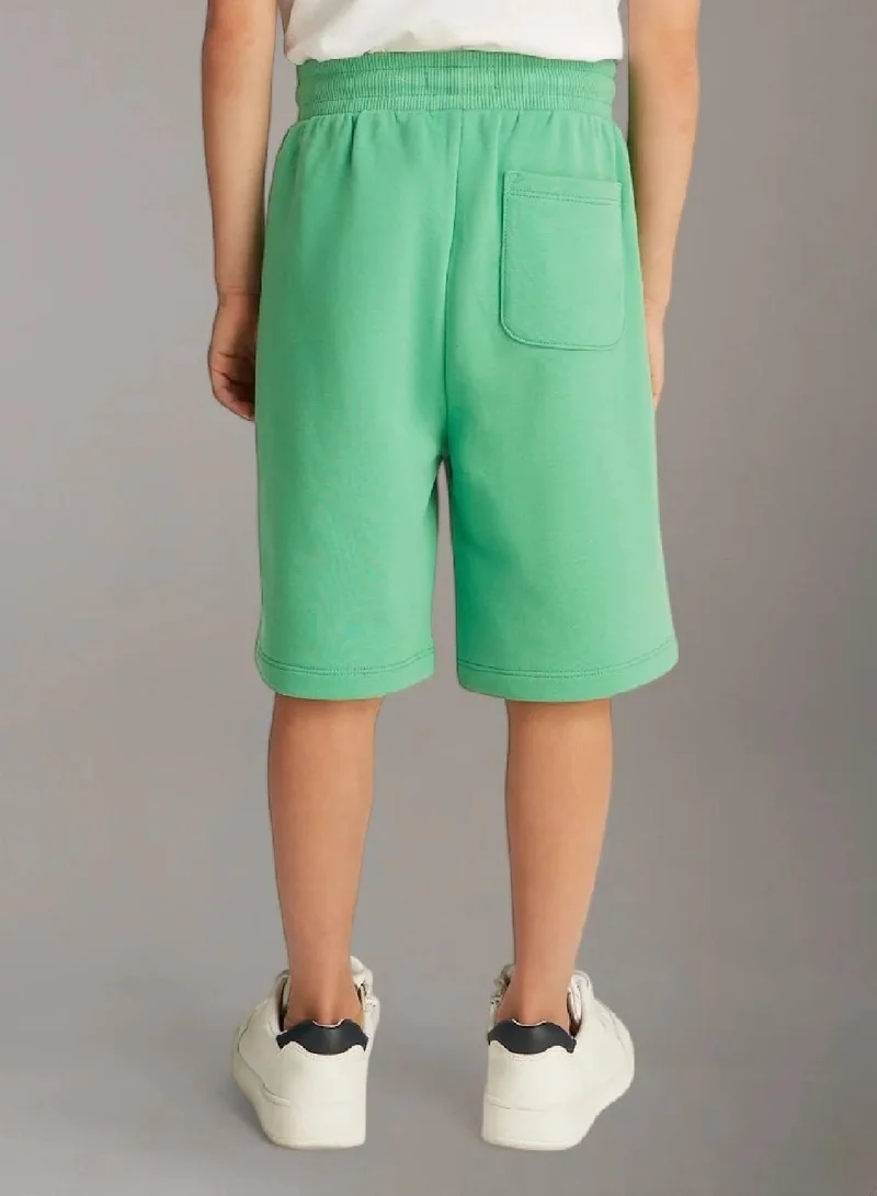 Calvin Klein Jeans Kids' Relaxed Terry Jogger Shorts