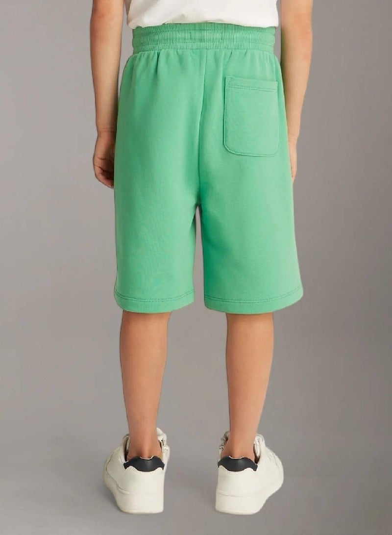 Calvin Klein Jeans Kids' Relaxed Terry Jogger Shorts - Image 2