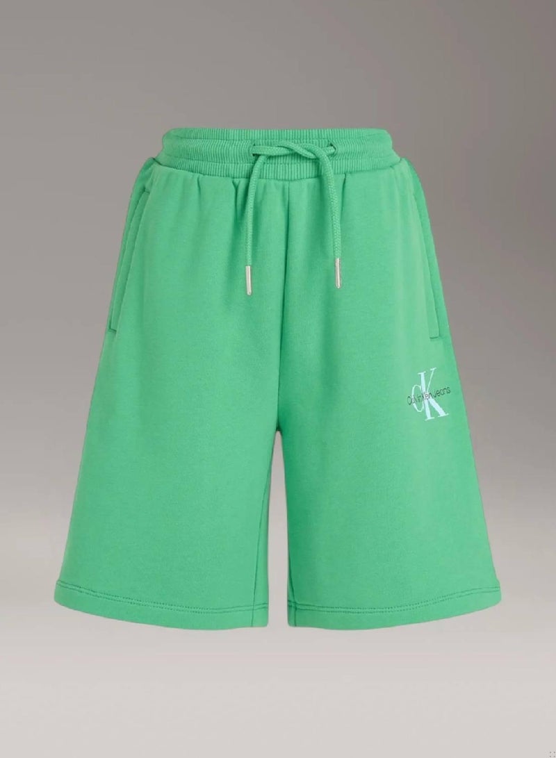 Calvin Klein Jeans Kids' Relaxed Terry Jogger Shorts - Image 4