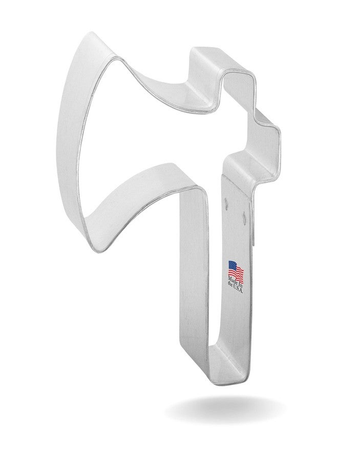 Foose Hatchet Ax Tin Cookie Cutter 2.5 in US Tin Plate Steel - Image 1