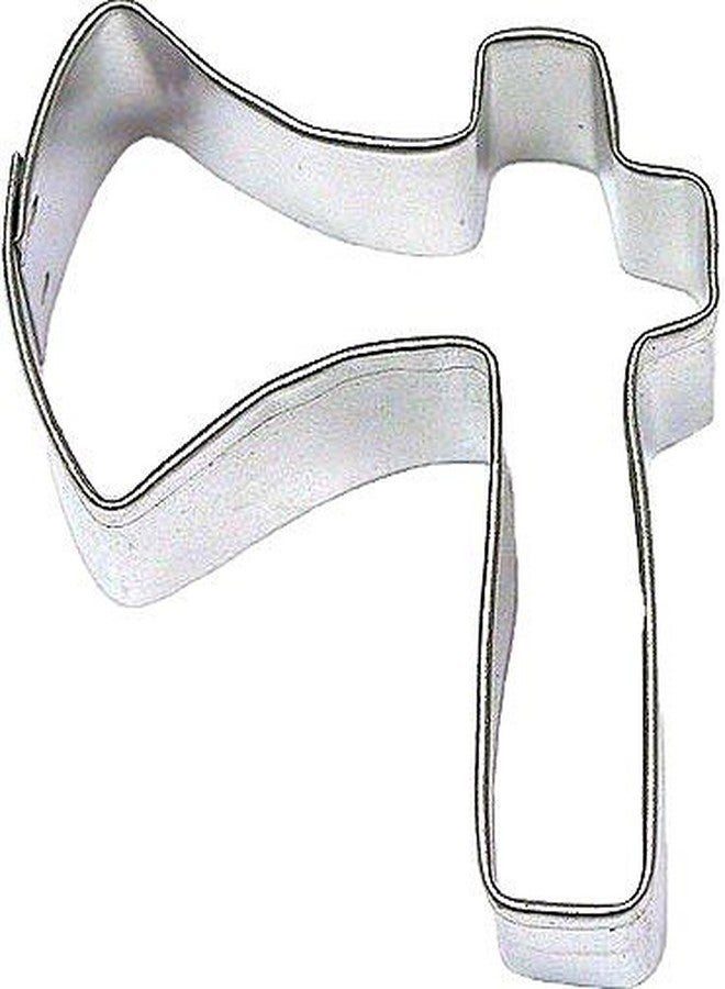 Foose Hatchet Ax Tin Cookie Cutter 2.5 in US Tin Plate Steel - Image 4