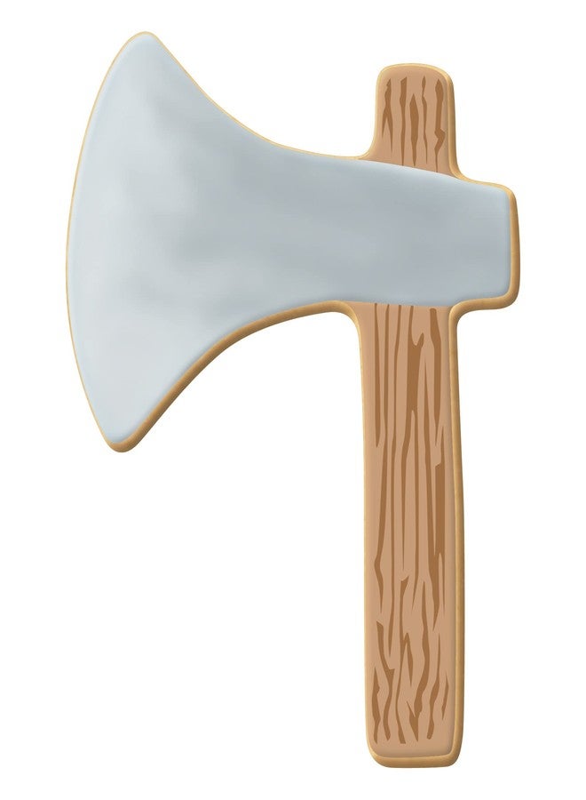 Foose Hatchet Ax Tin Cookie Cutter 2.5 in US Tin Plate Steel - Image 3