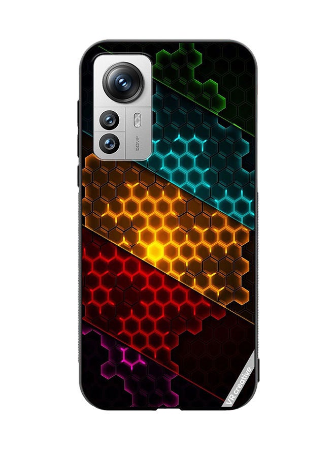 VR CREATIVE Protective Case Cover For Xiaomi 12X Multicolor Design - Image 1