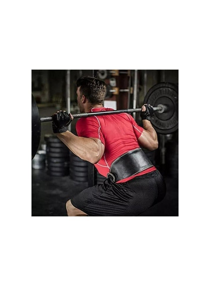SportQ® Premium Quality Genuine Leather Weight Lifting Belt Provides Strong and Comfortable Support During Heavy Workout, Ideal for Athletes and Bodybuilders, Durable and Stylish Design - Image 5