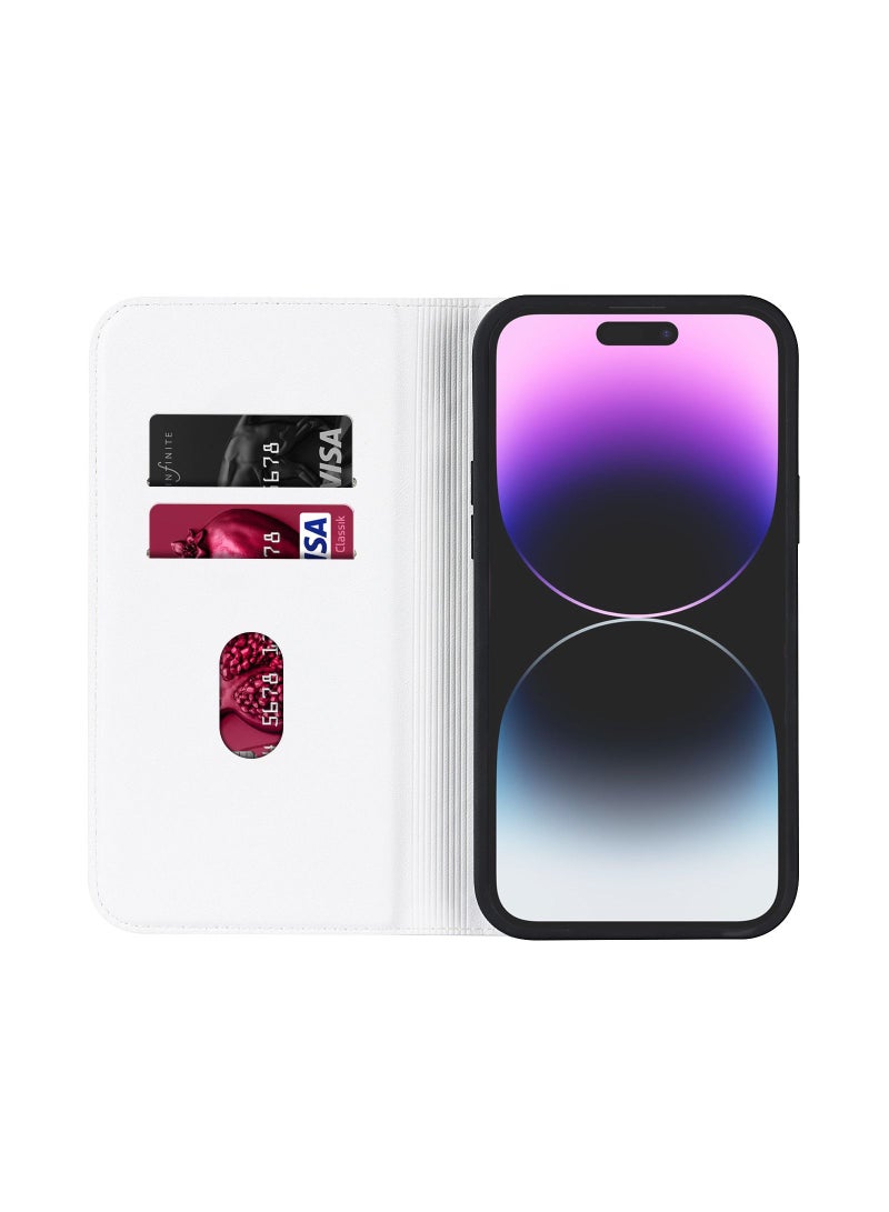 Suteni Flip Cover Card Slots Magsafe Leather Phone Case for iPhone - Image 3