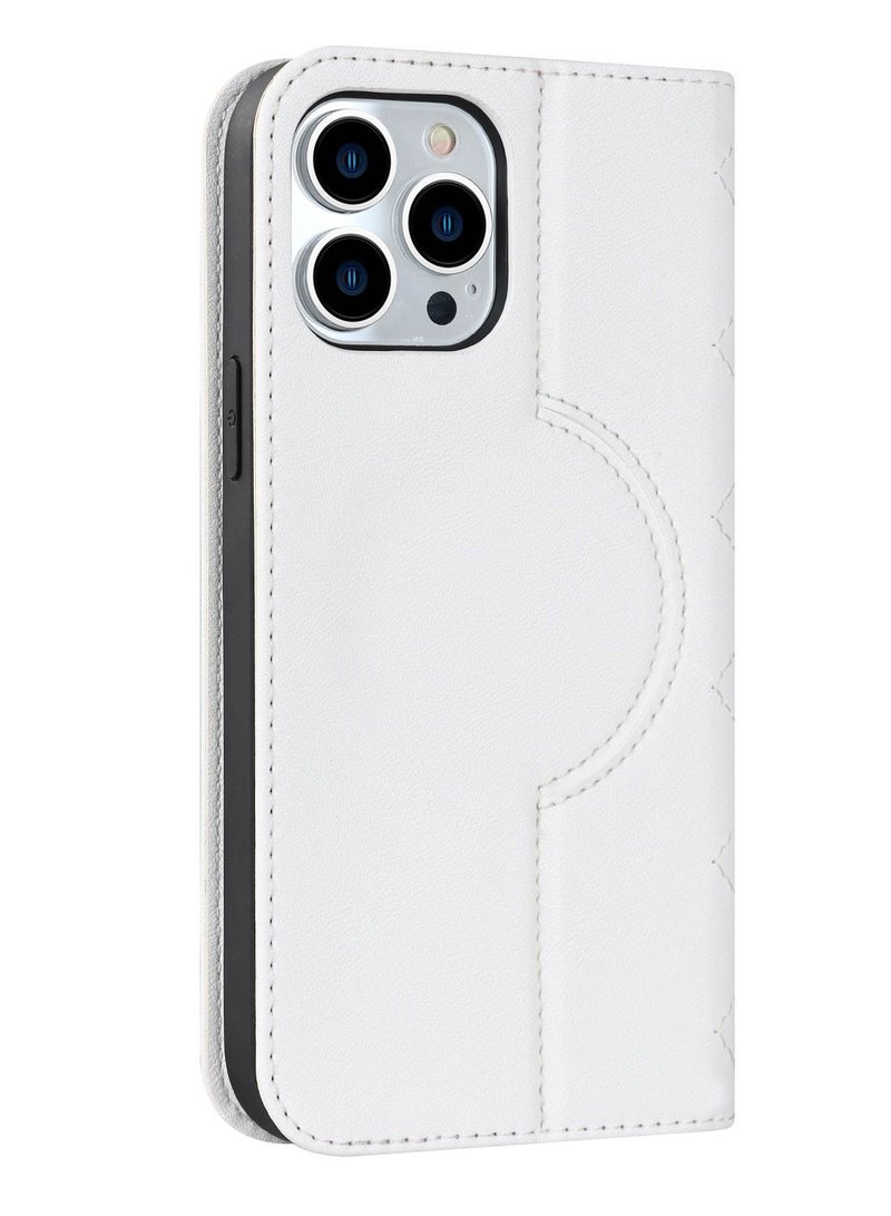 Suteni Flip Cover Card Slots Magsafe Leather Phone Case for iPhone - Image 2