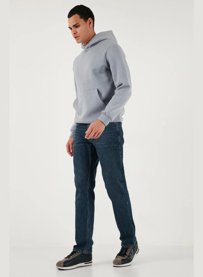 Buratti Stretch Cotton Comfort Fit High Waist Straight Leg Jeans Men's JEANS 4400C04TEXAS