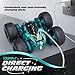 Tecnock Remote Control Car 24GHz RC Cars with USBC Easy Charging 4WD Double Sided 360 Rotates and Flips RC Stunt Car Toys Gift for Boys and Girls Ages 68 812 - Image 4