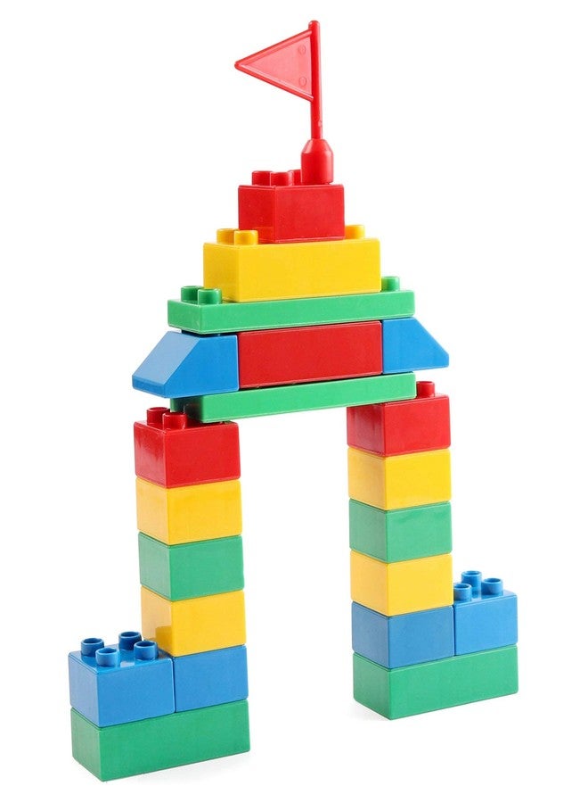 Smart Picks Build to Play 52 Colourful Building Blocks for Kids - Image 1