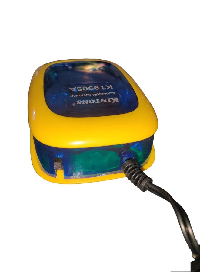 Kintons 30% Energy Saving Double Outlet Aquarium Air Pump 5w Output 2x5.5L/Min KT-9905A - Image 3